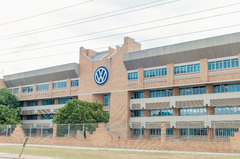 Office buildings at the Volkswagen factory in Uitenhage